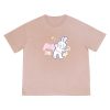 Bunny Print Matching Best Friends T-shirt - Modakawa Modakawa